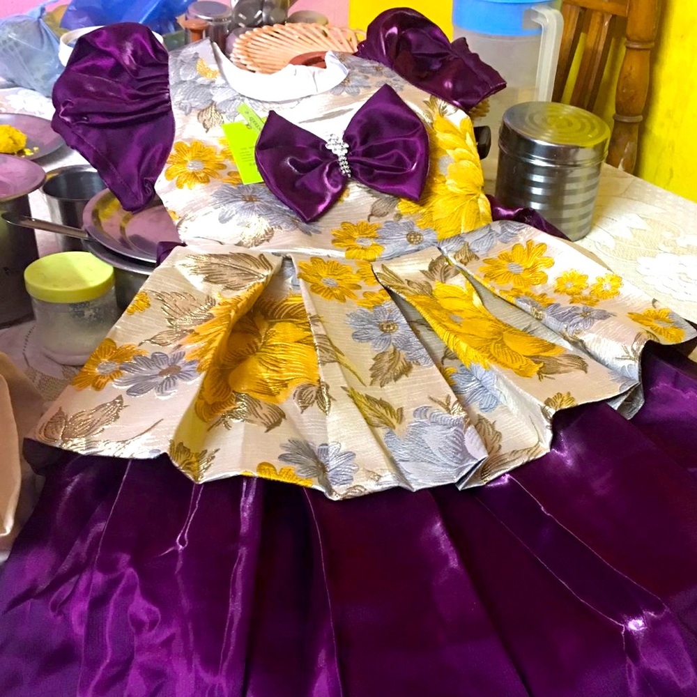 Kids festive wear frock